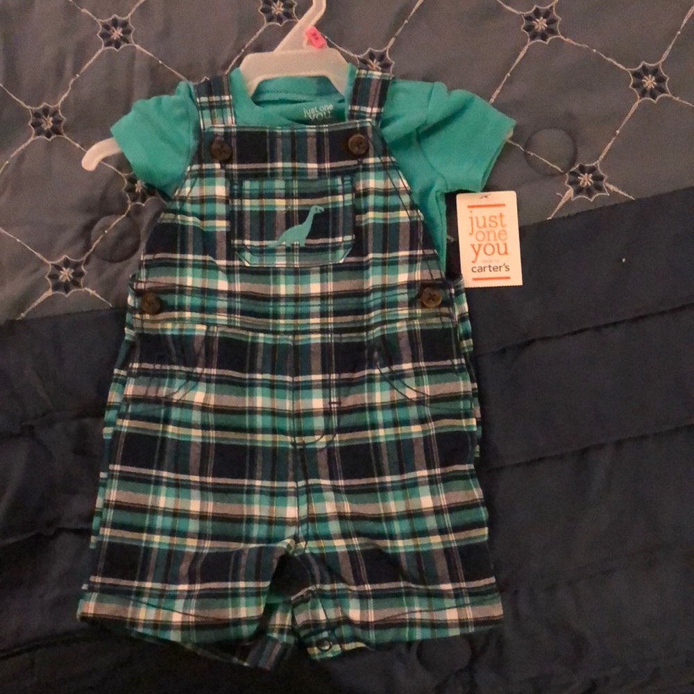 Overalls with bodysuit